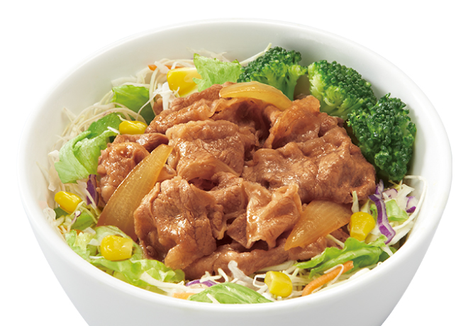 image of Gyudon with Grated Radish