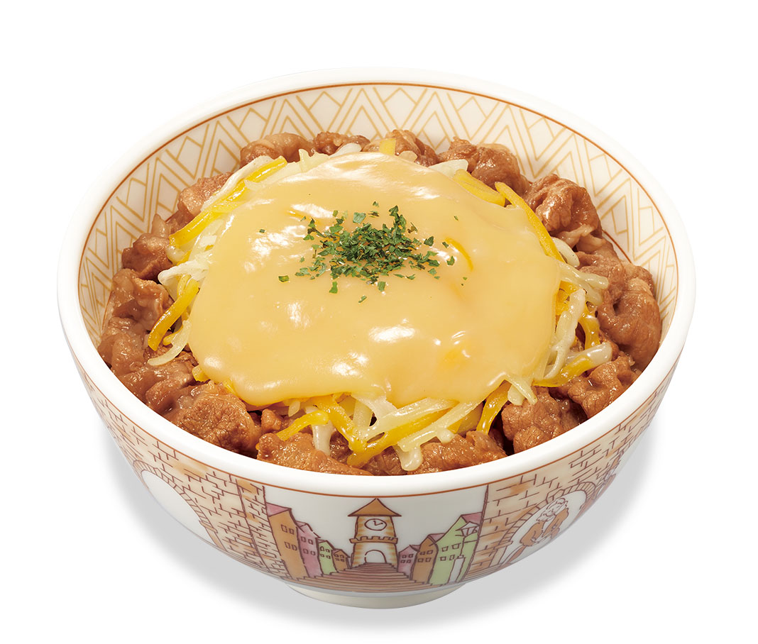 とろ〜り３種の<br>チーズ牛丼