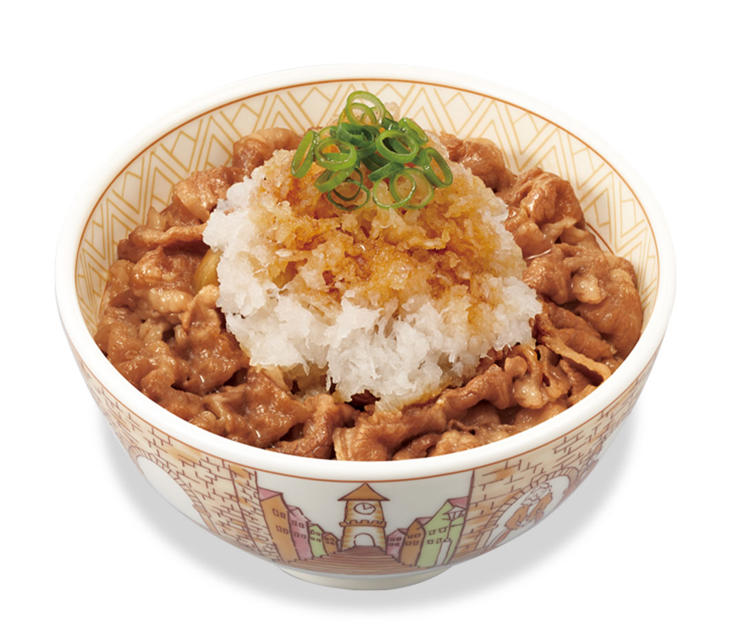 おろしポン酢牛丼