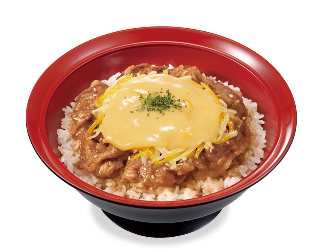 とろ〜り3種のチーズ牛カルビ焼肉丼