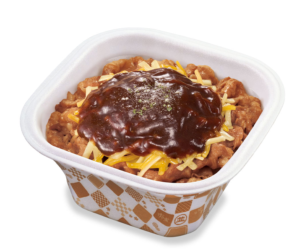 デミグラスチーズ牛丼