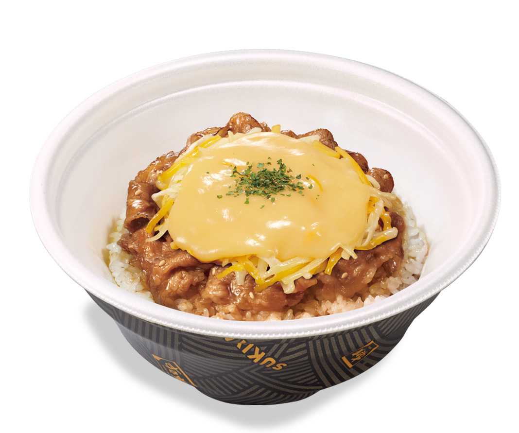 とろ〜り3種のチーズ牛カルビ焼肉丼